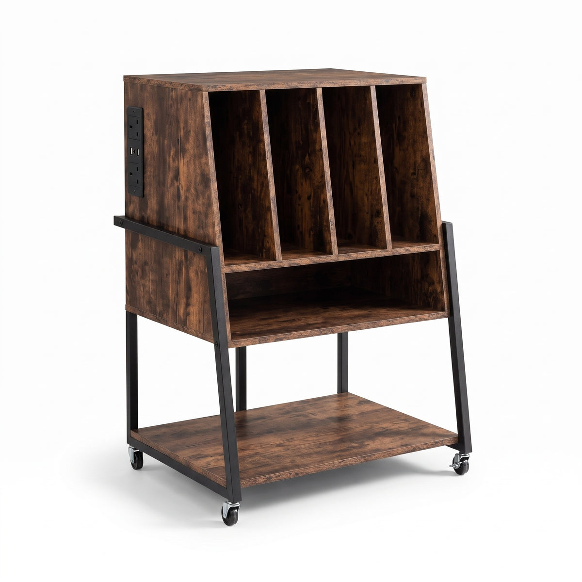 The Islington Vinyl & Turntable Stand