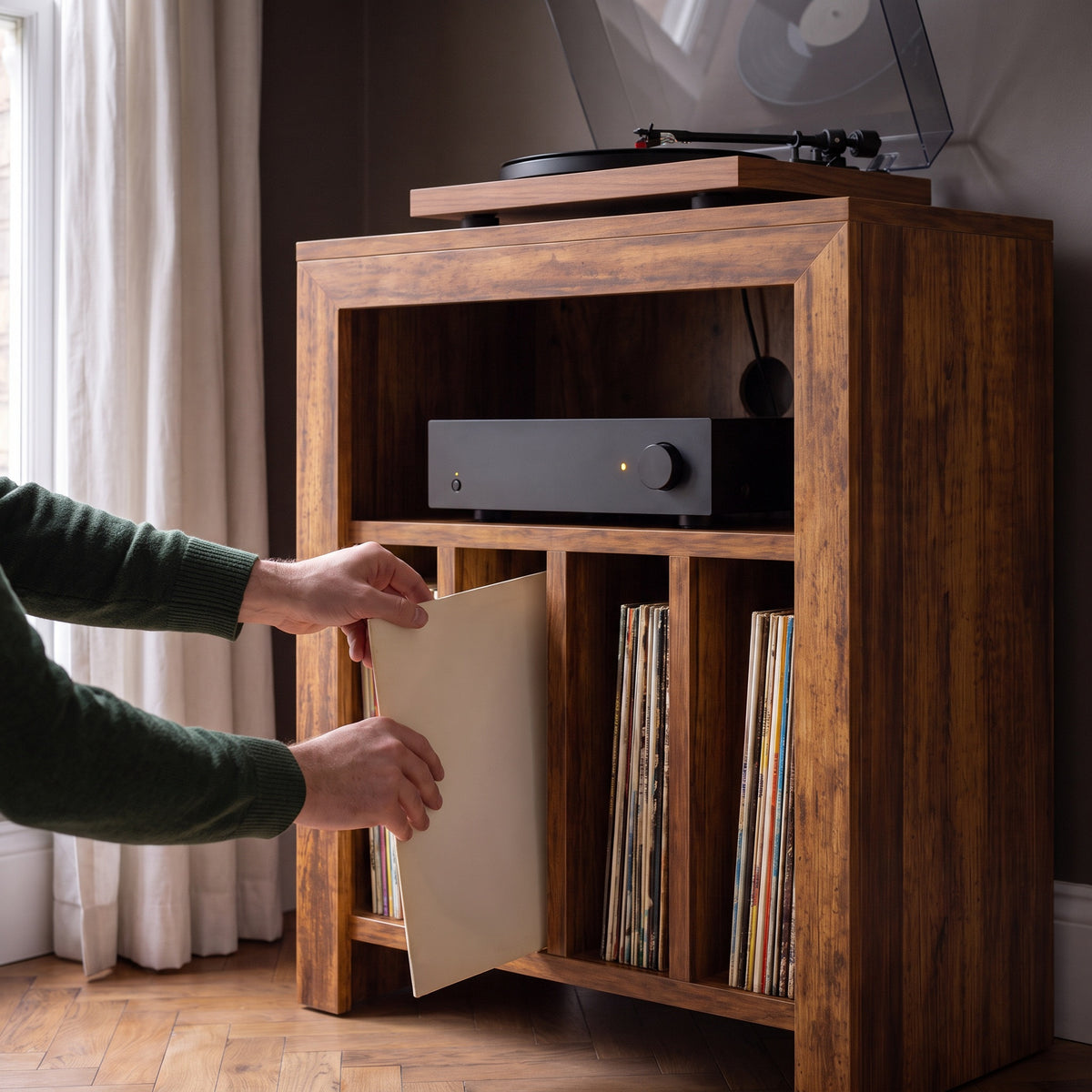 The Brixton Compact Turntable Stand