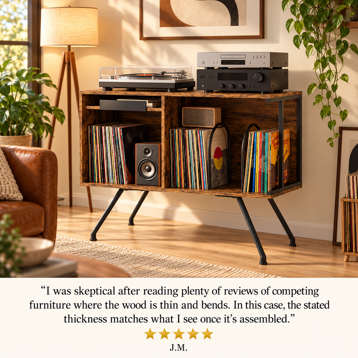 The Soho Turntable Cabinet