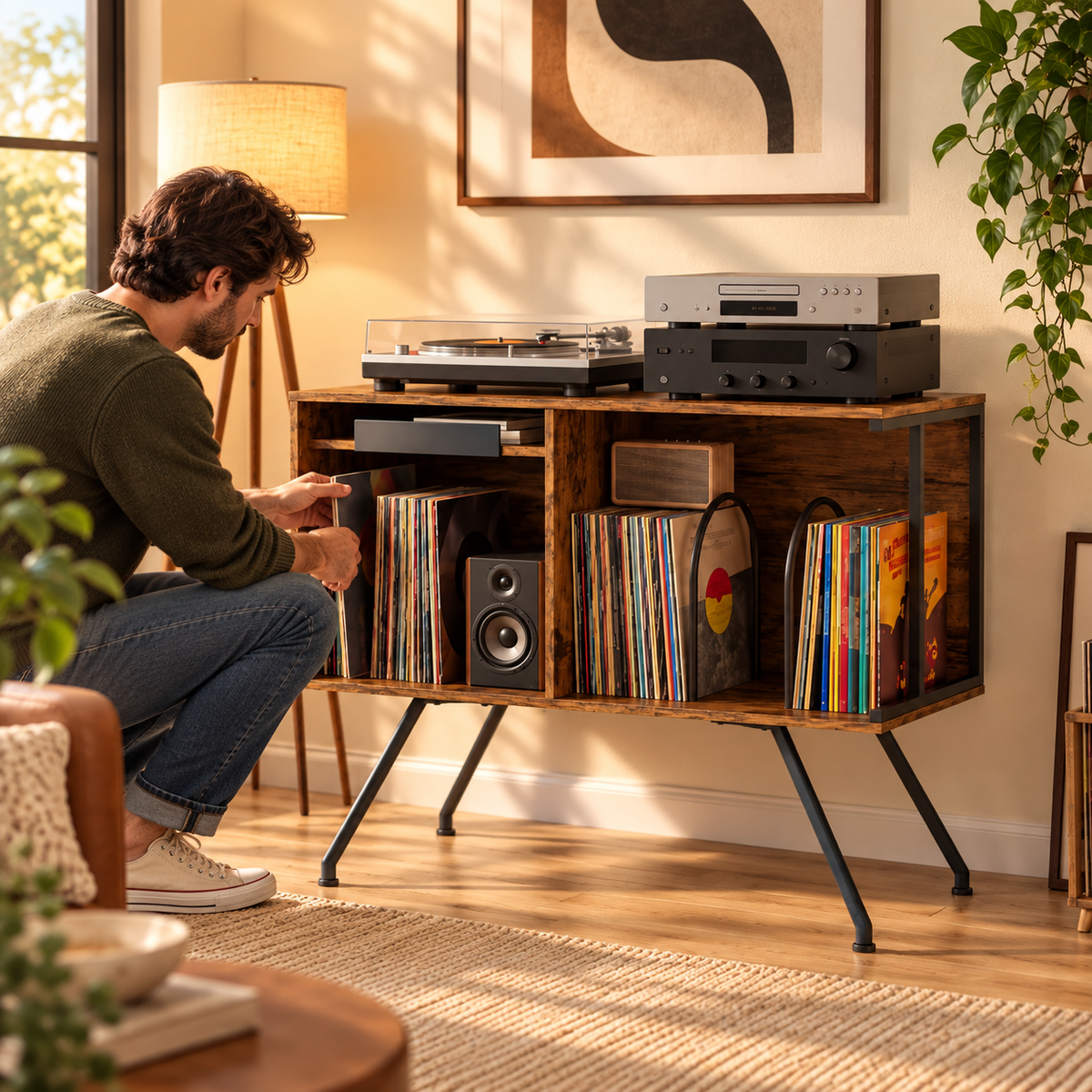 The Soho Turntable Cabinet