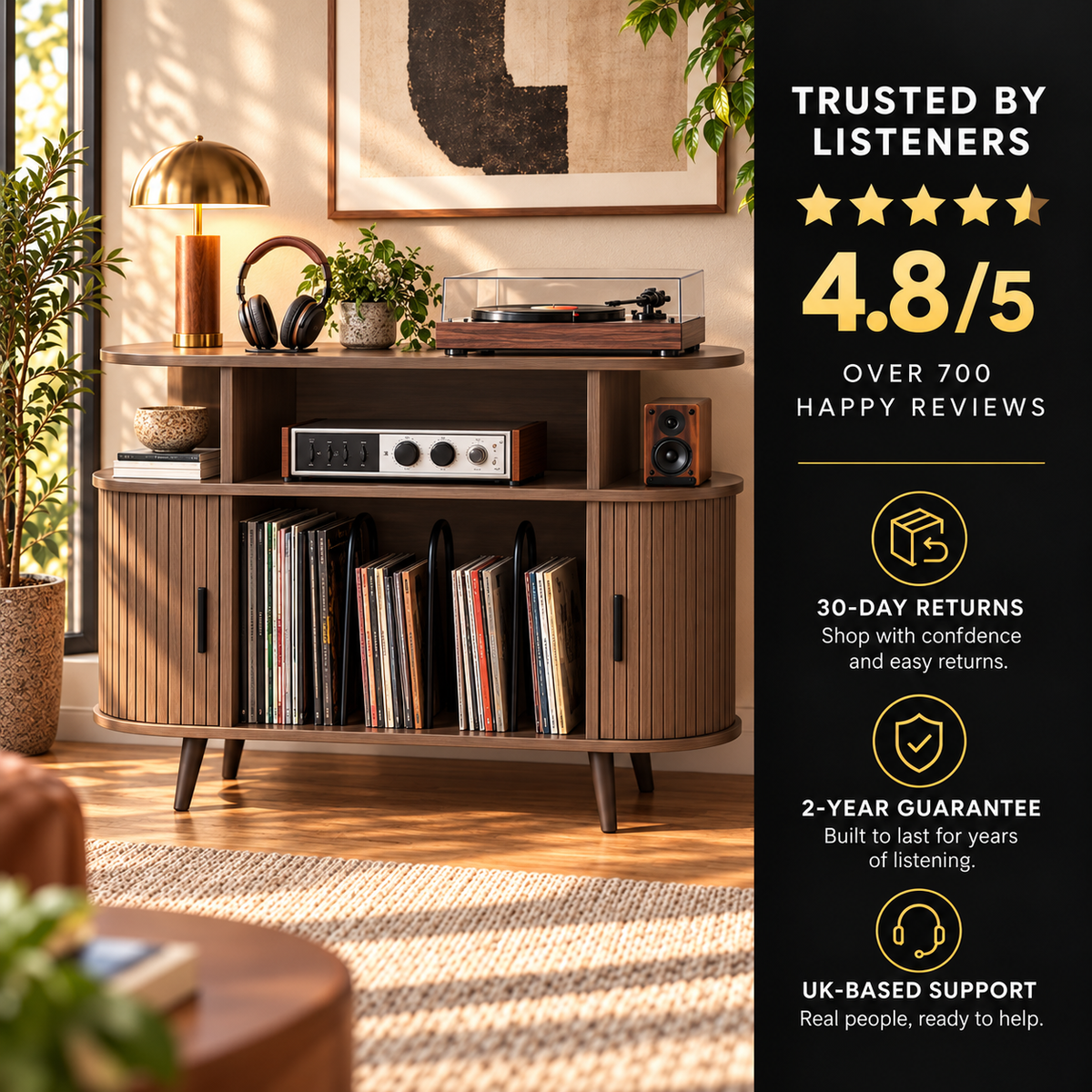 The Marlow Hi‑Fi Console