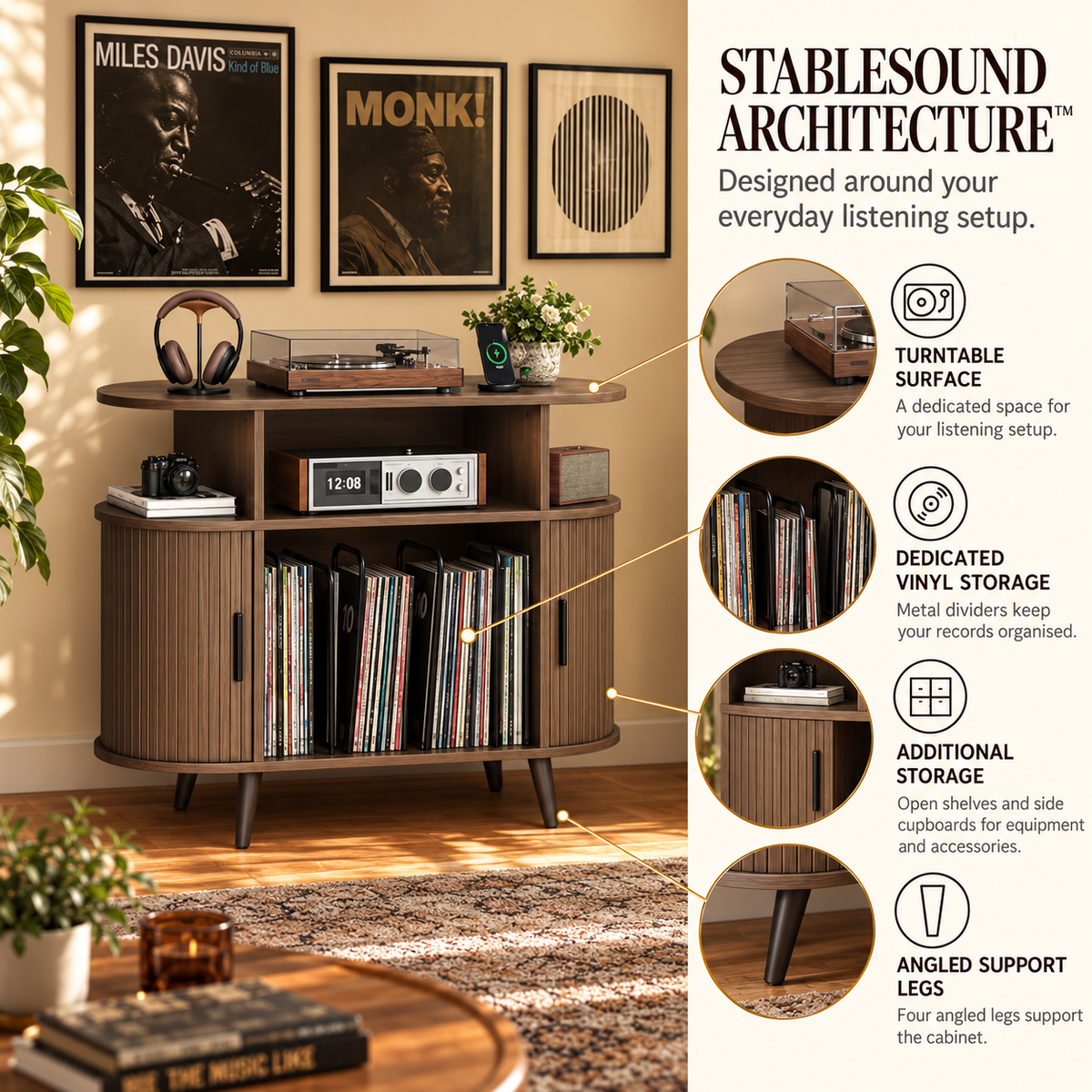 The Marlow Hi‑Fi Console